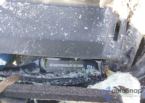 2018 Ford Fusion Hybrid Titanium from USA, damaged, VIN 3FA6P0RU8JR101306